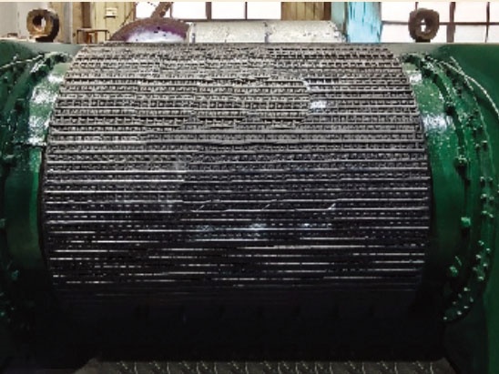 Alloy stud surfacing welding roller detail image 2